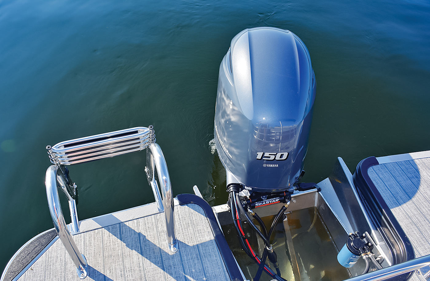 Sylvan L-3 CLZ DH rear ladder and Yamaha motor