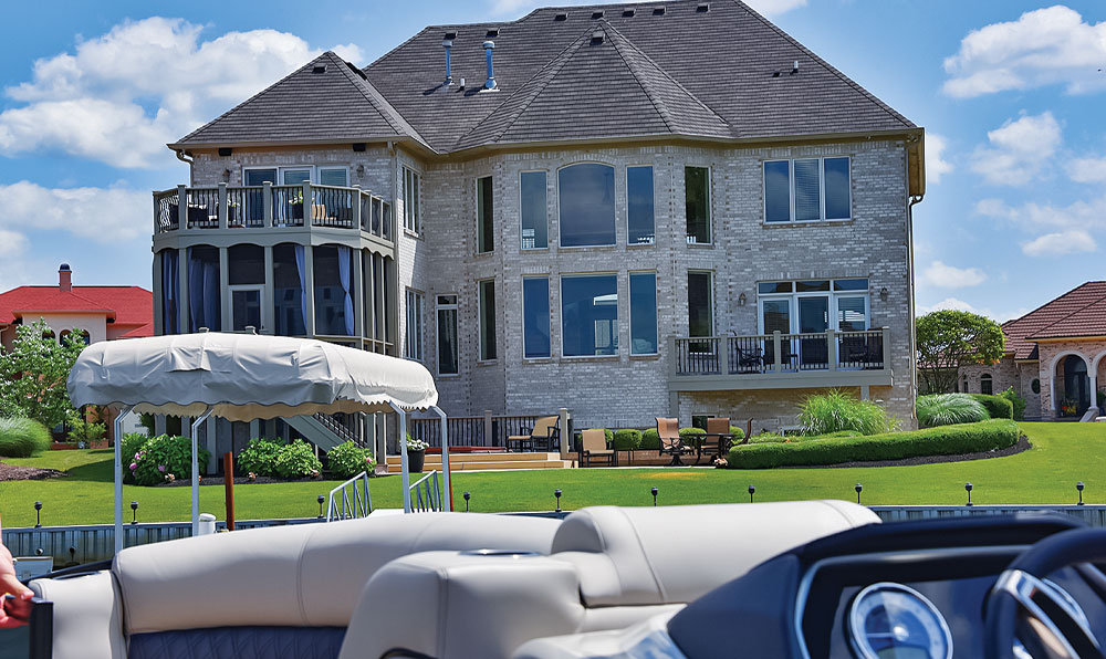 House on the lake