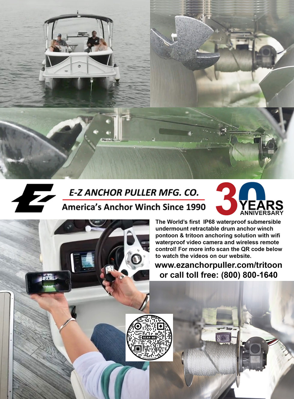 E-Z Anchor Puller MFG. CO. Advertisement