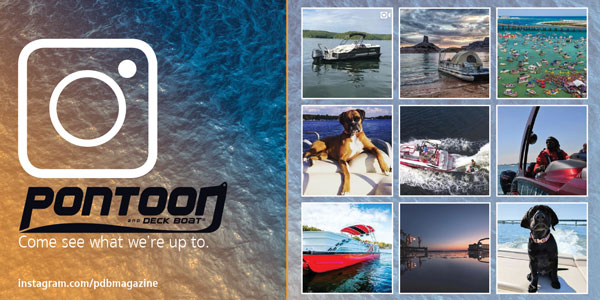 Pontoon and Deck Boat Instagram Advertisement