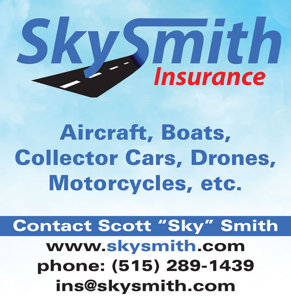 Sky Smith Insurance Advertisement