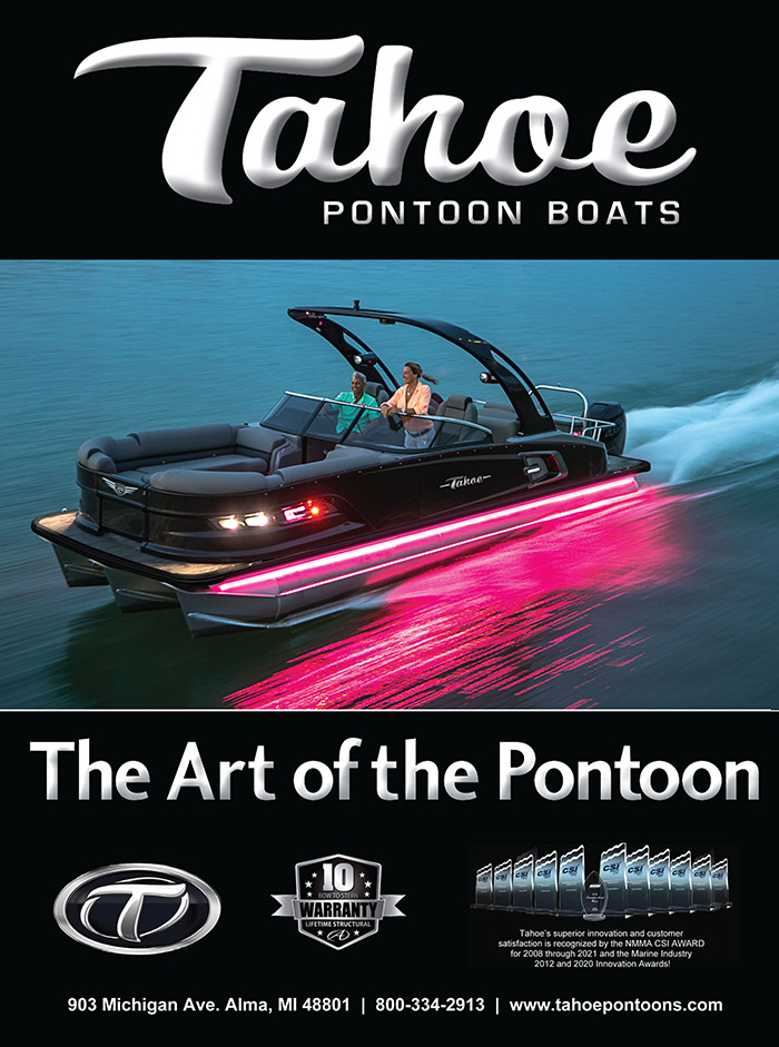 Tahoe Pontoon Boats Advertisement