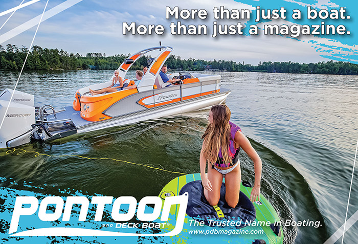 Pontoon and Deck Boat More Than Just A Boat Magazine Advertisement
