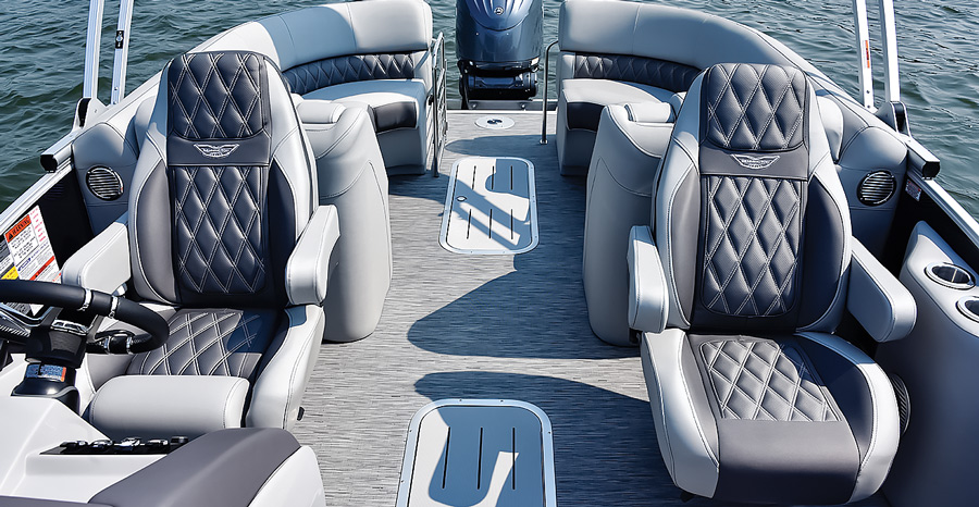 seats inside boat