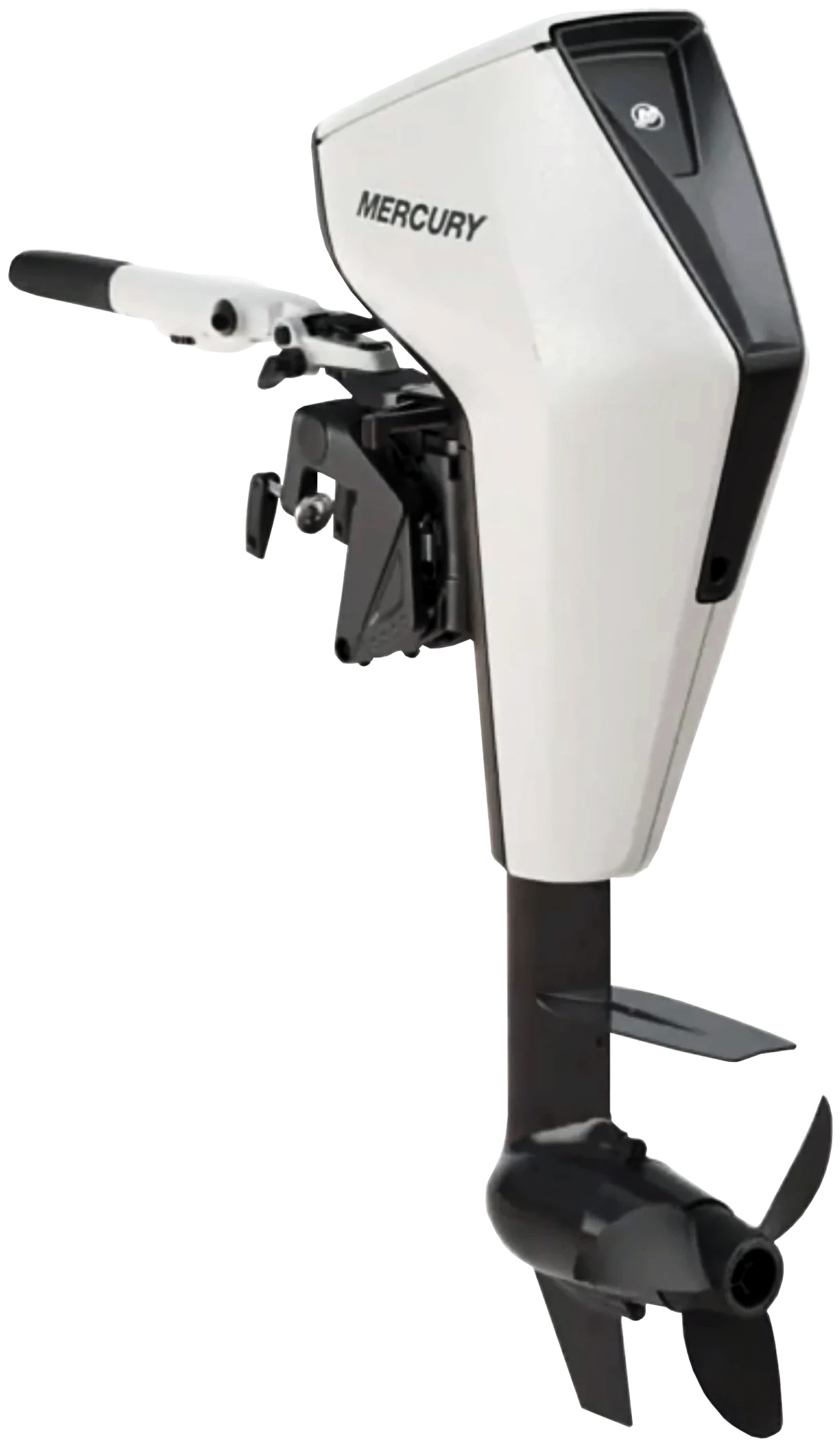back view of Mercury Marine's Avator electric outboard concept