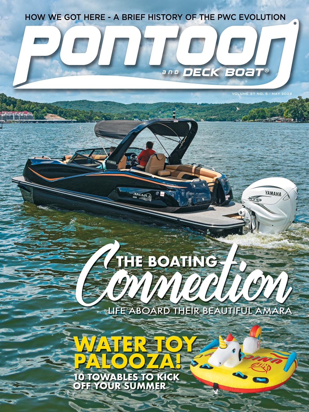 Pontoon and Deck Boat May 2022 cover