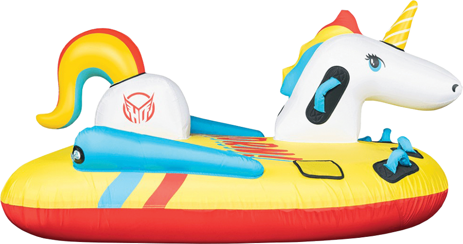 side view of the Unicorn raft