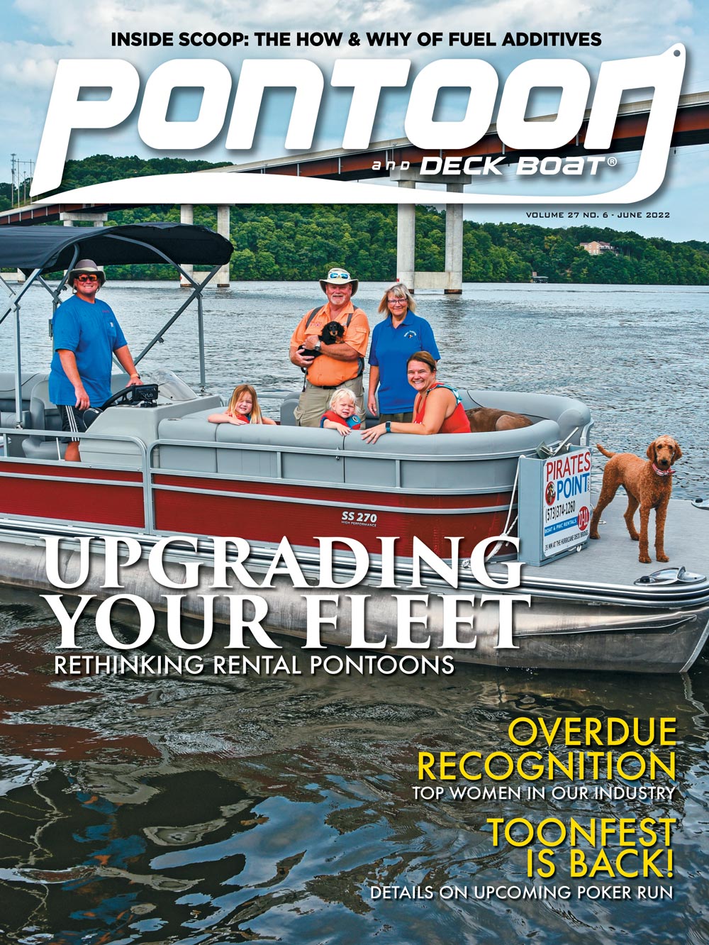 Pontoon and Deck Boat June 2022 cover