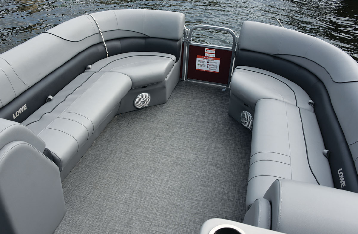 Boat's leather seats