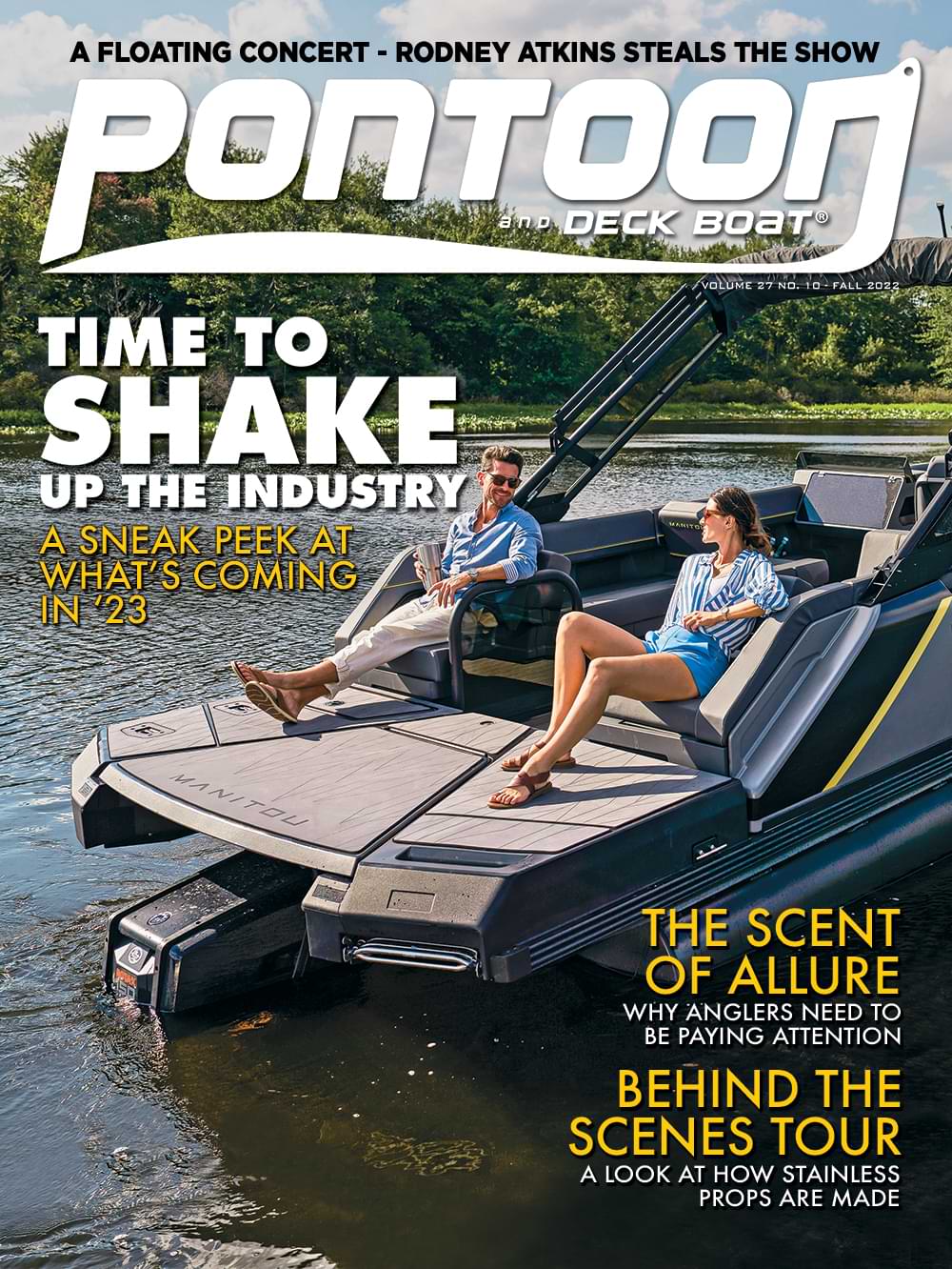 Pontoon and Deck Boat Fall 2022 cover