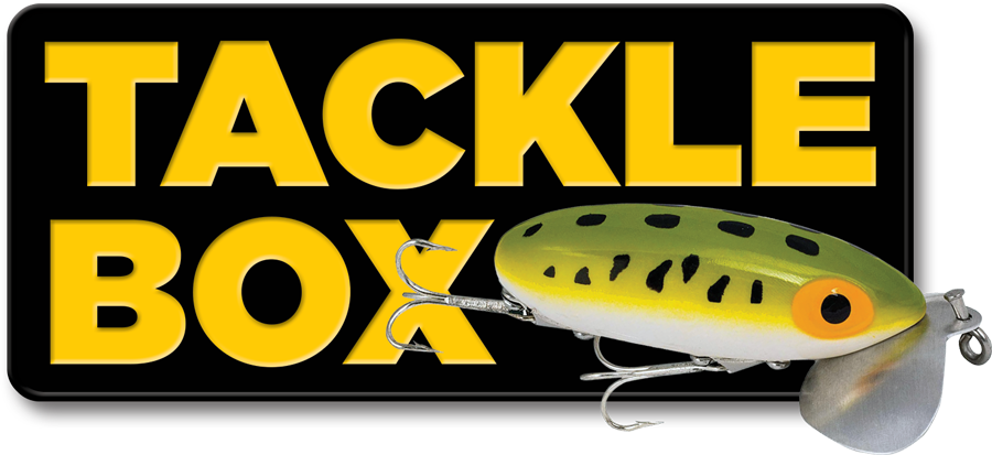 Tackle Box logo with fishing lure