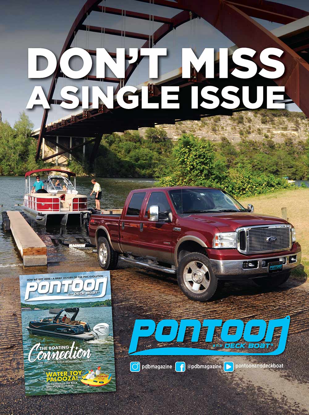 Pontoon and Deck Boat Advertisement
