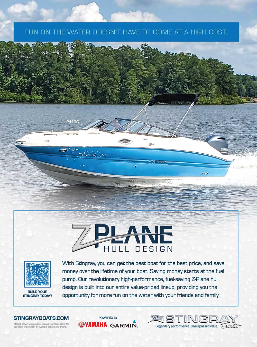 Stingray Boats Advertisement