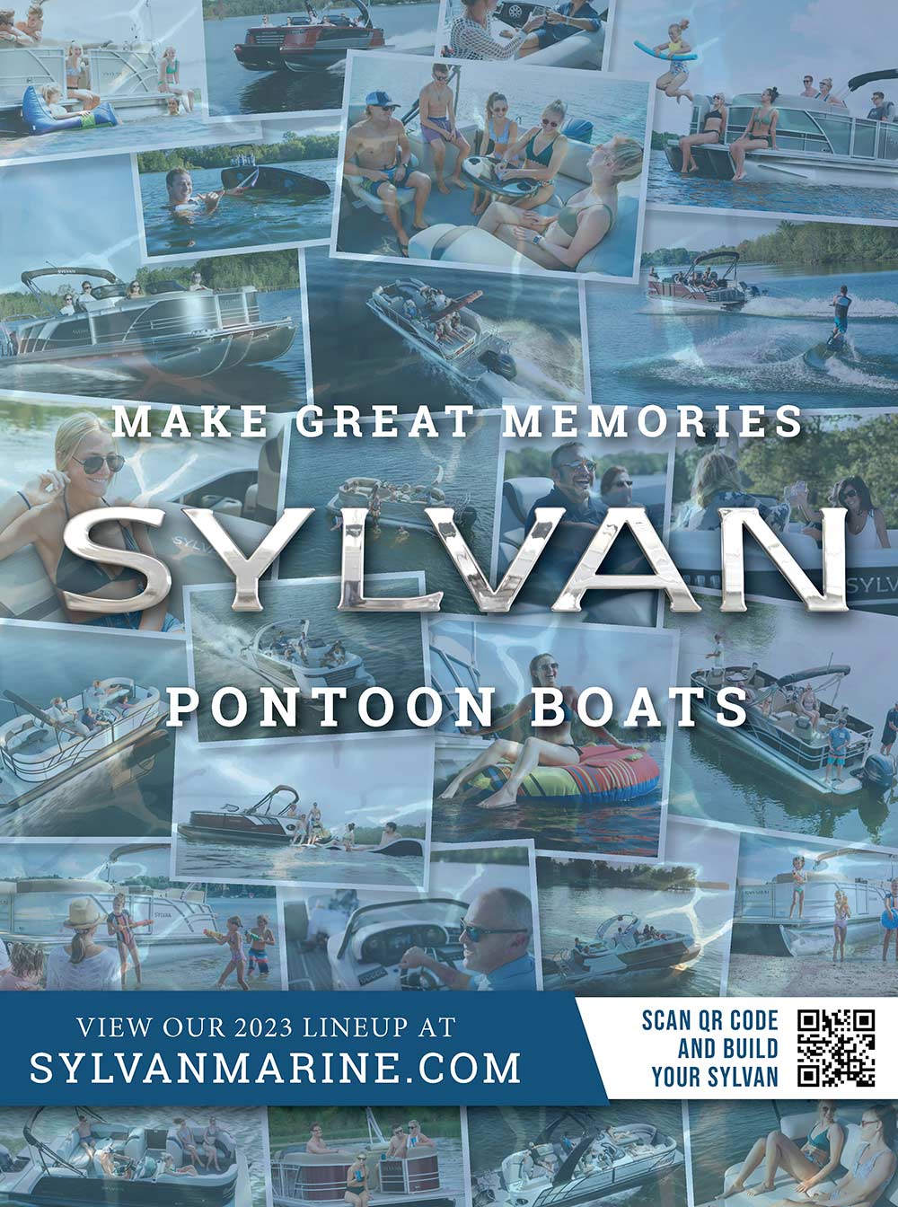 Sylvan Pontoon Boats Advertisement