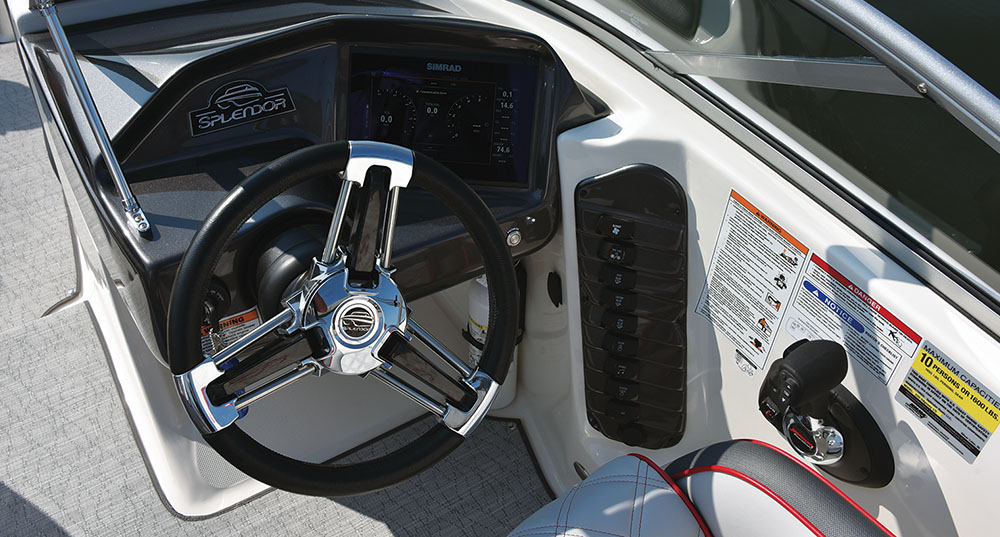 Splendor 220 Katana I/O steering wheel