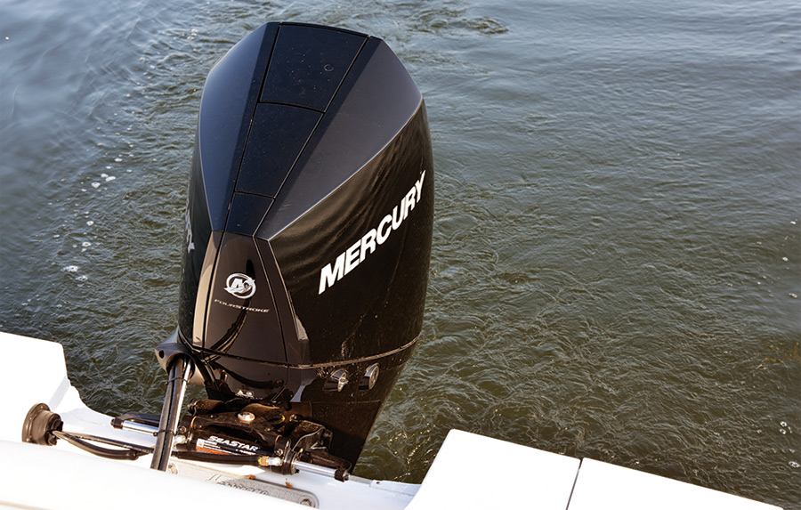 Mercury outboard on Hurricane FunDeck 2360 SFL