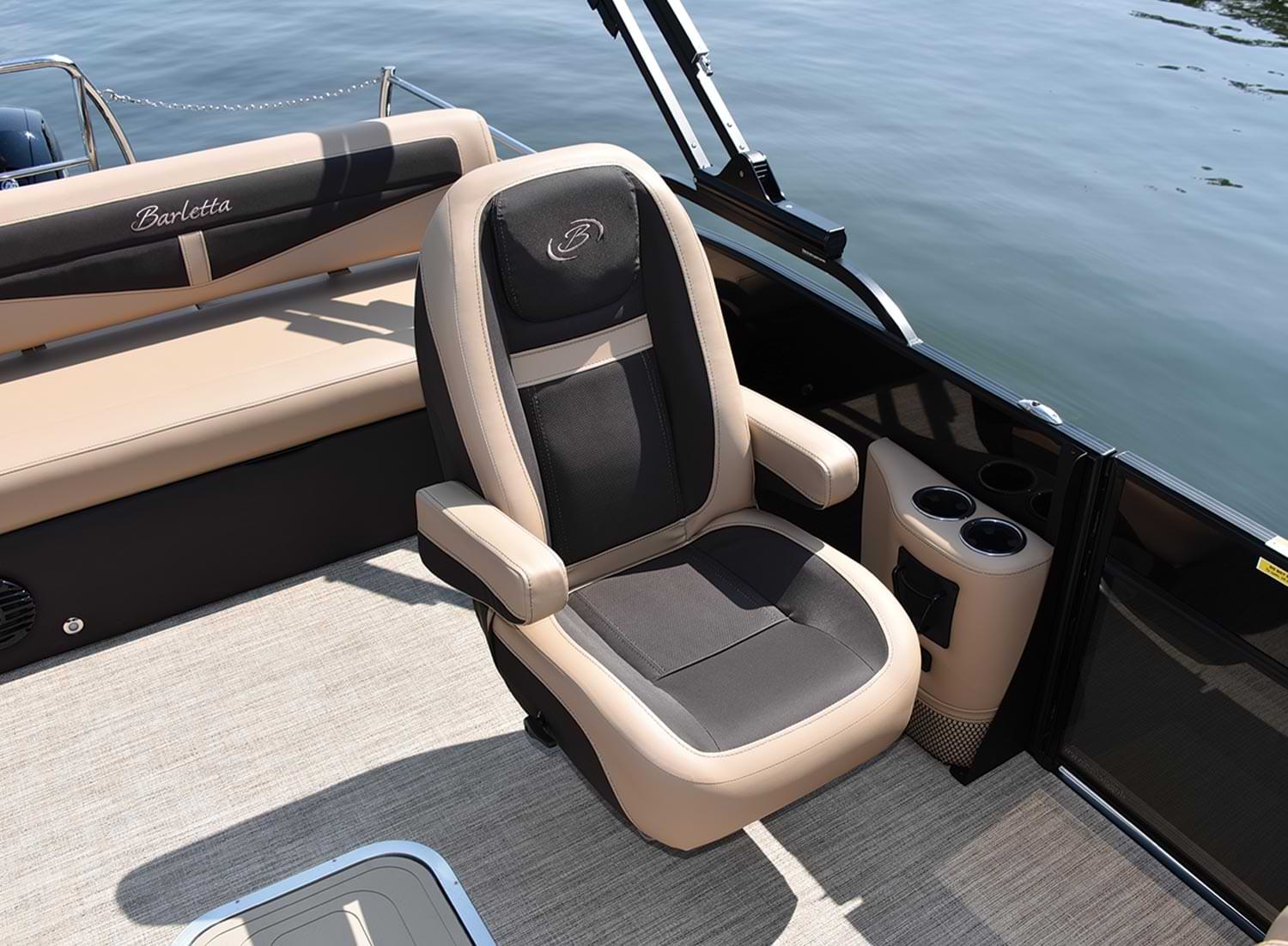 a passenger arm chair on the Barletta Cabrio 22UC