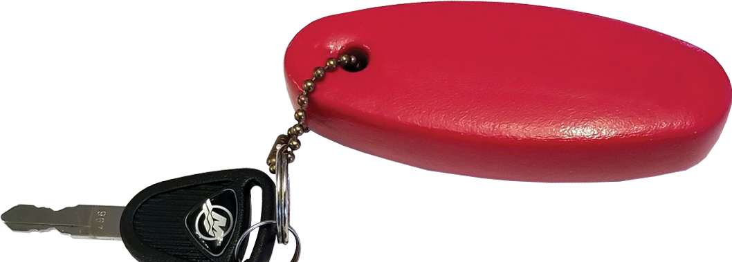 red key chain