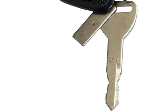 red key chain