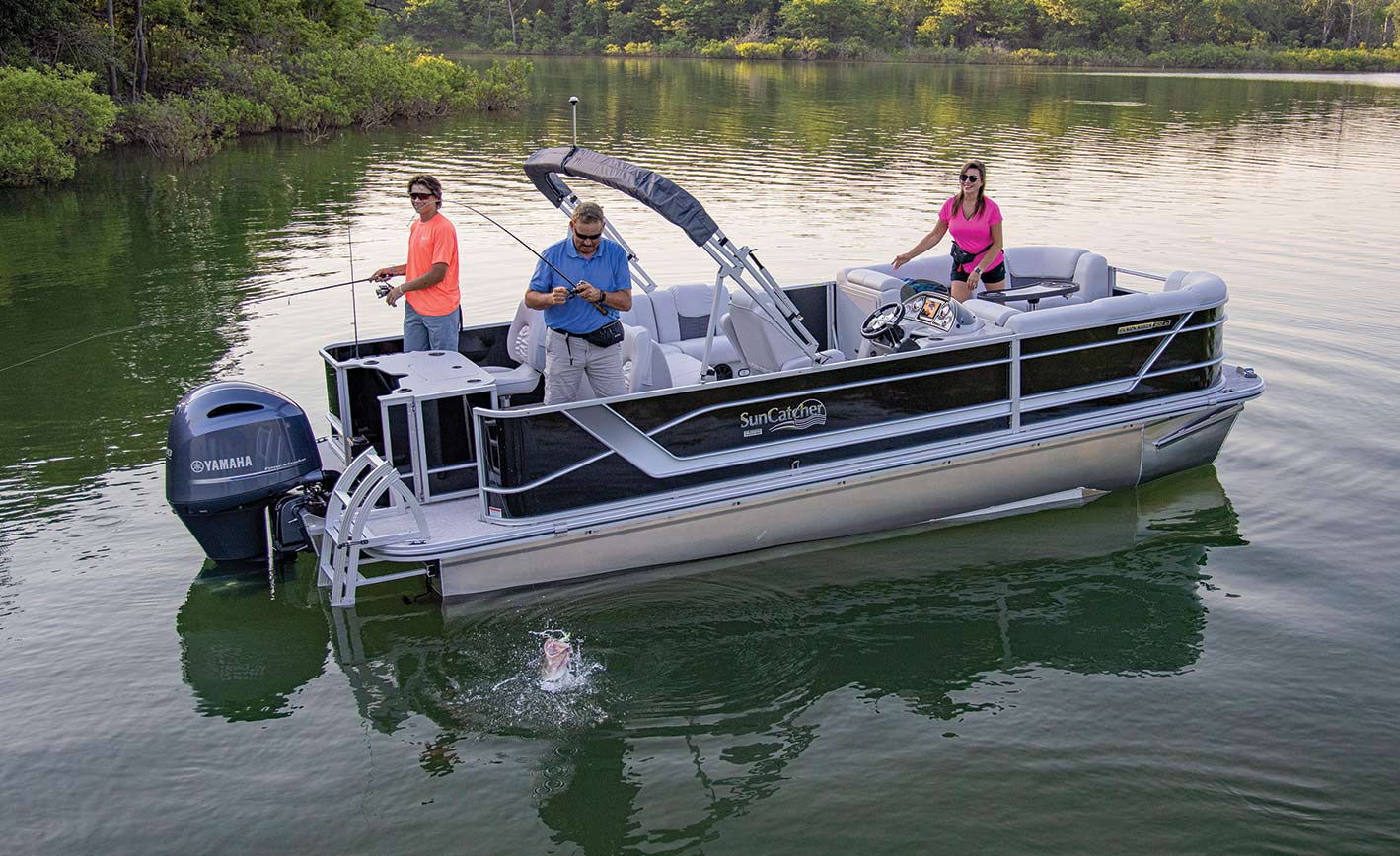 3 people on boat