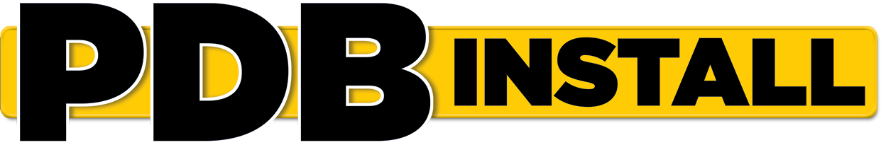 "PDB Install" logo