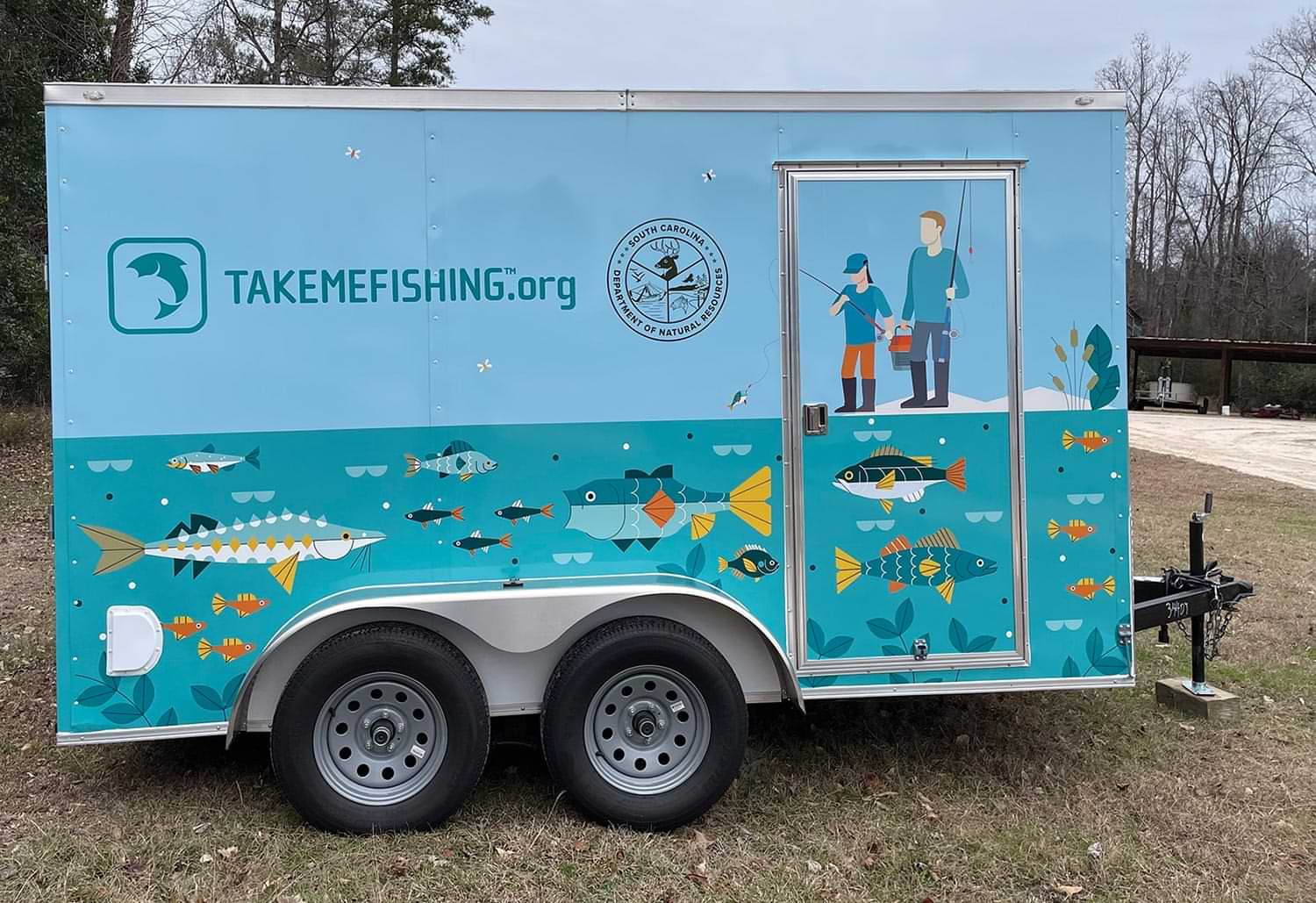 the Take Me Fishing Mobile First Catch Center