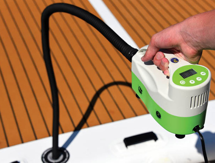 Filling up Island Hopper Patio Dock