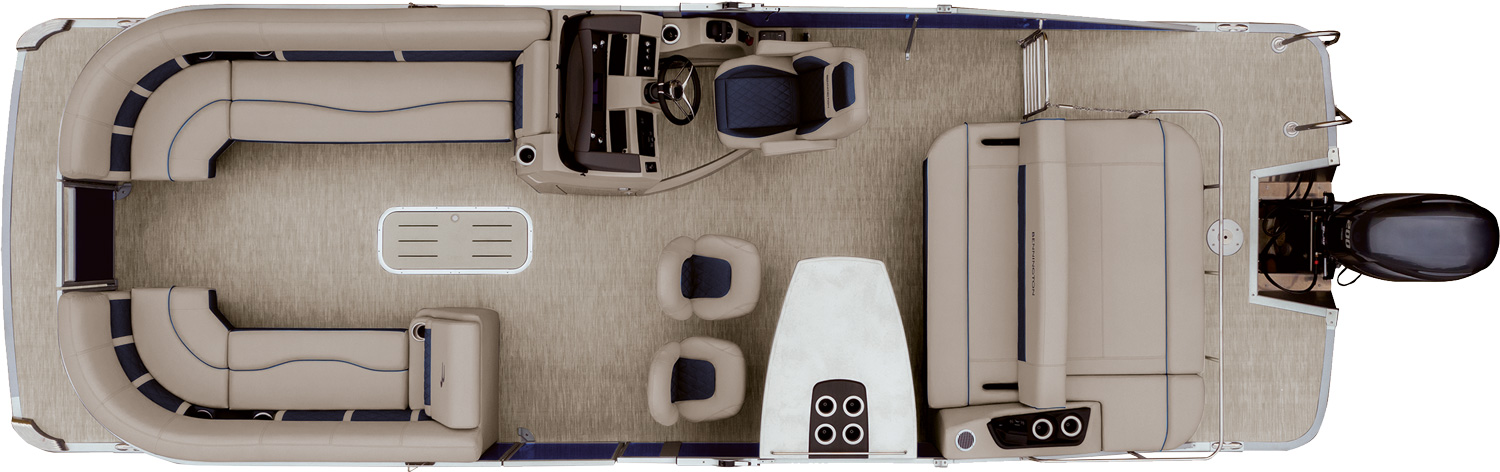 Top view of 25 L Swingback