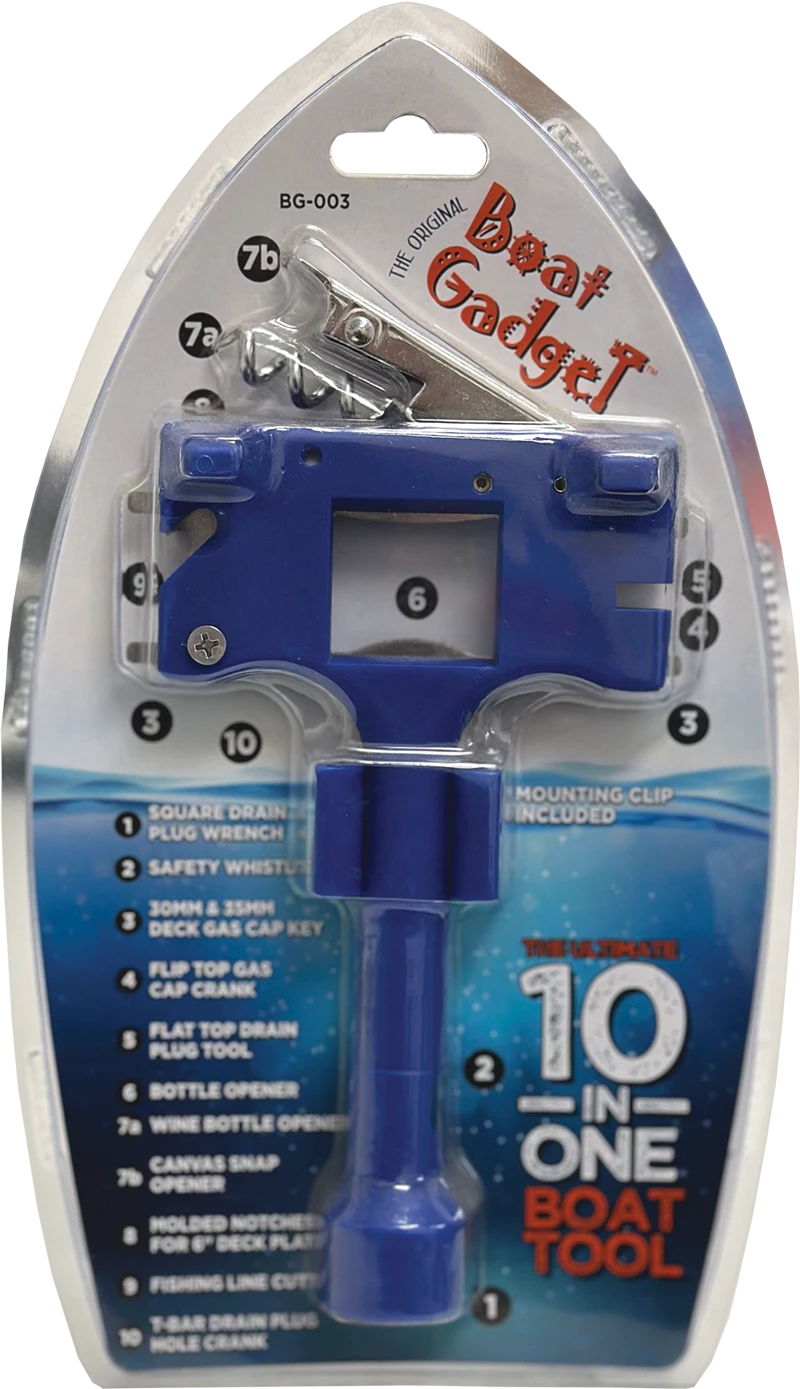 "Boat Gadget" 10-in-1 tool