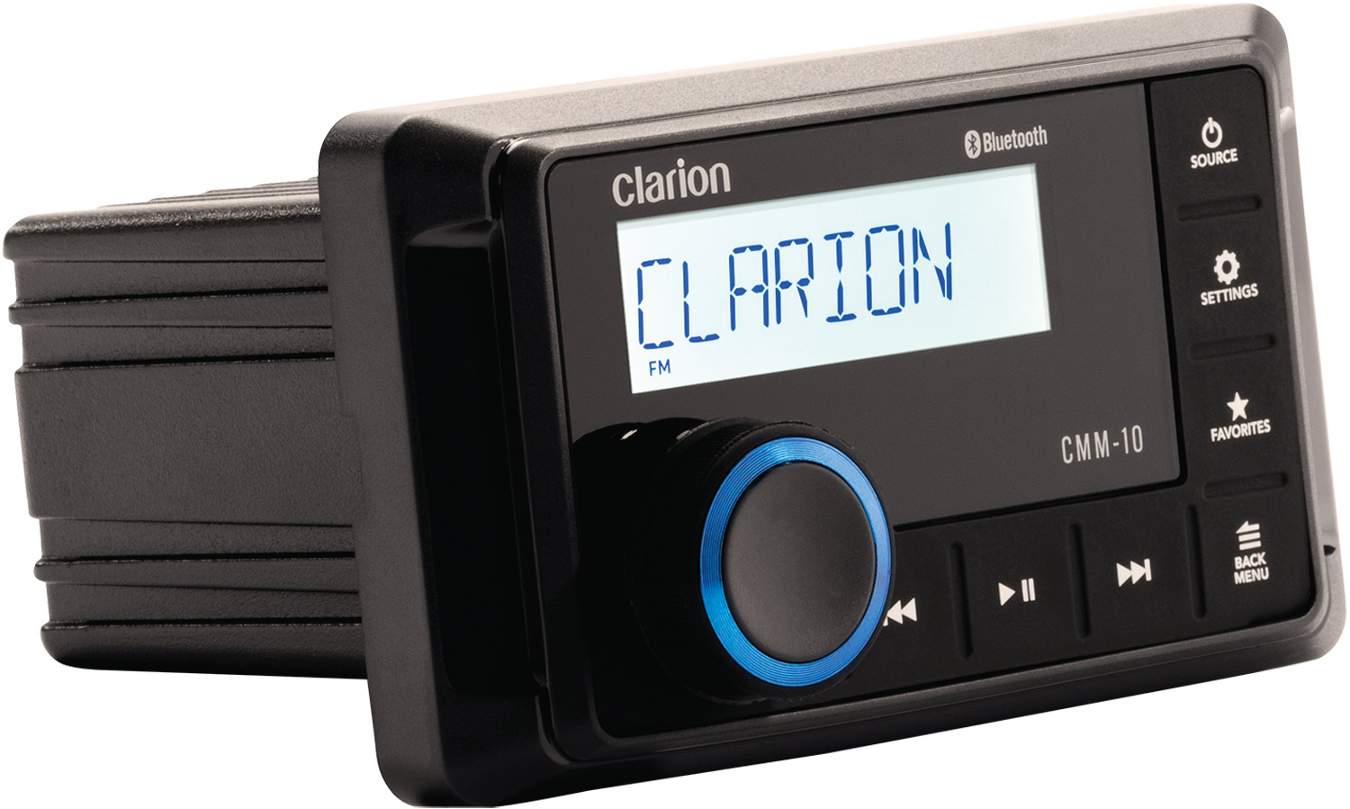 close view of Clarion Marine’s ultra-compact CMM-10