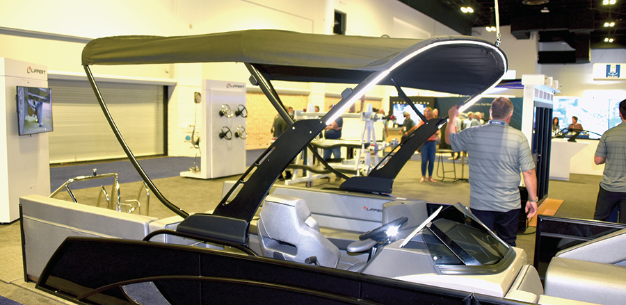Arch Looking Bimini Top