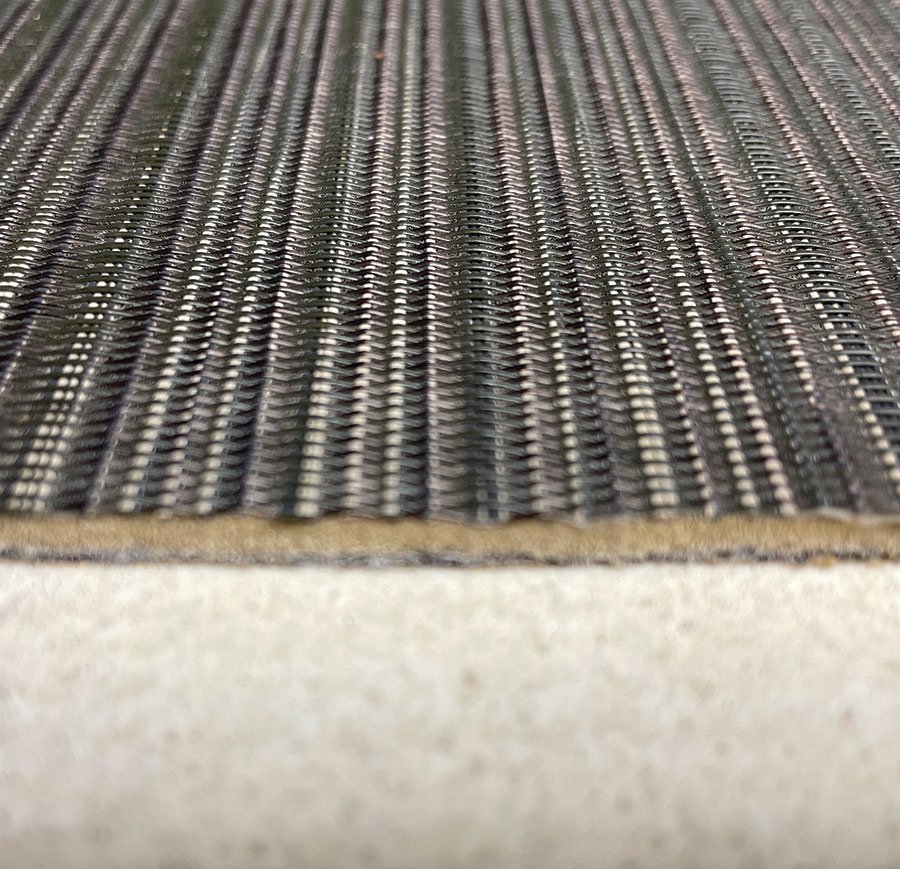 Brown Woven Vinyl
