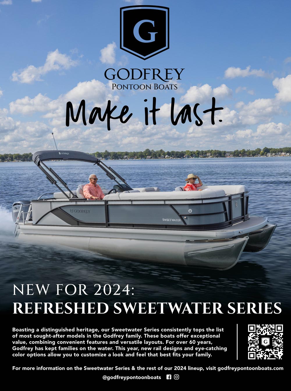 Godfrey Pontoon Boats Advertisement