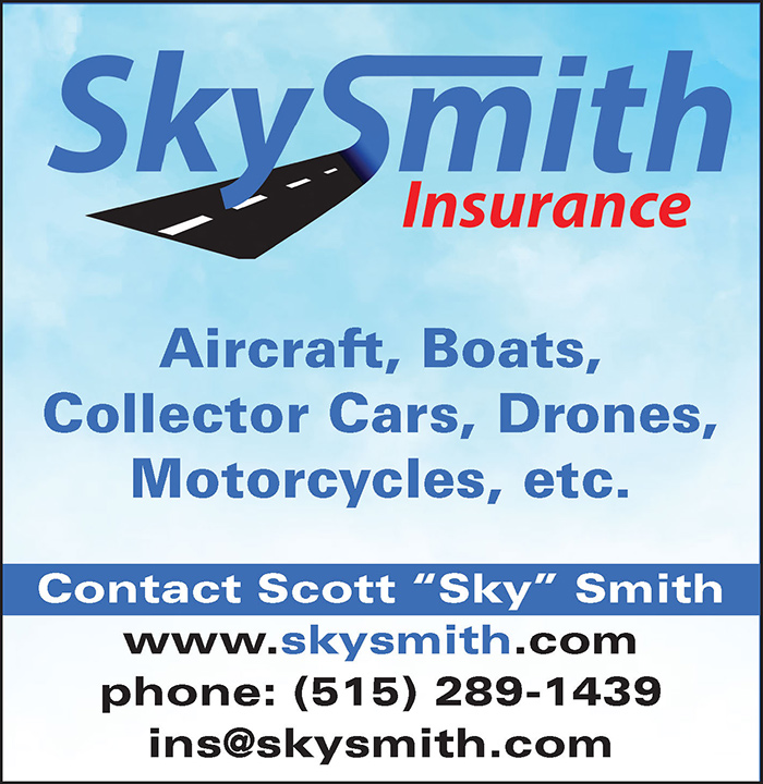 Sky Smith Specialty Insurance Advertisement