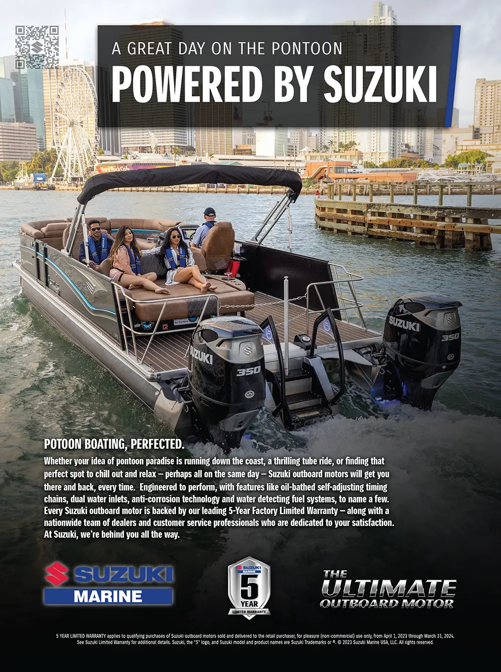 Suzuki Marine Outboards Advertisement