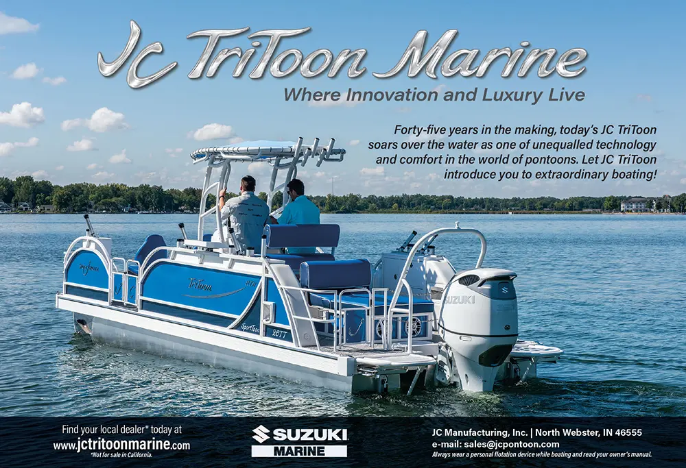 JC TriToon Marine Advertisement
