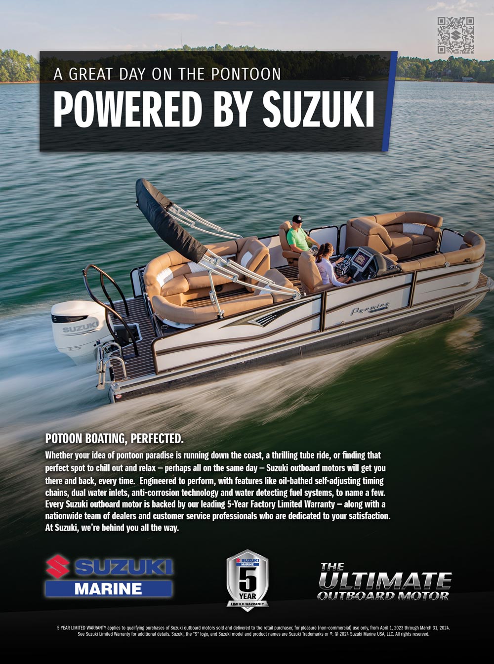 Suzuki Marine Outboards Advertisement
