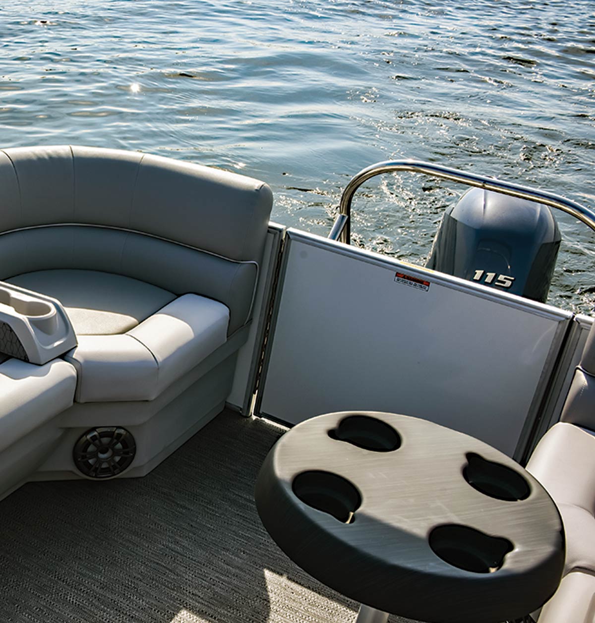 Godfrey Pontoons Xperience 2286 Split Bench interior
