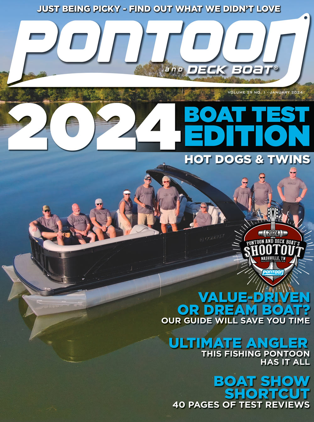 Pontoon and Deck Boat 2024 Shootout