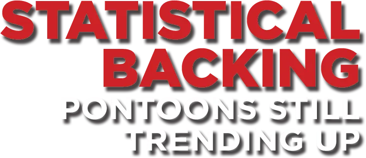 Statistical Backing: Pontoons Still Trending Up