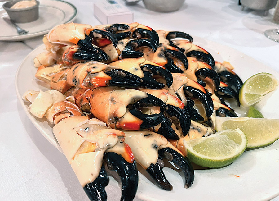 crabs on a plate