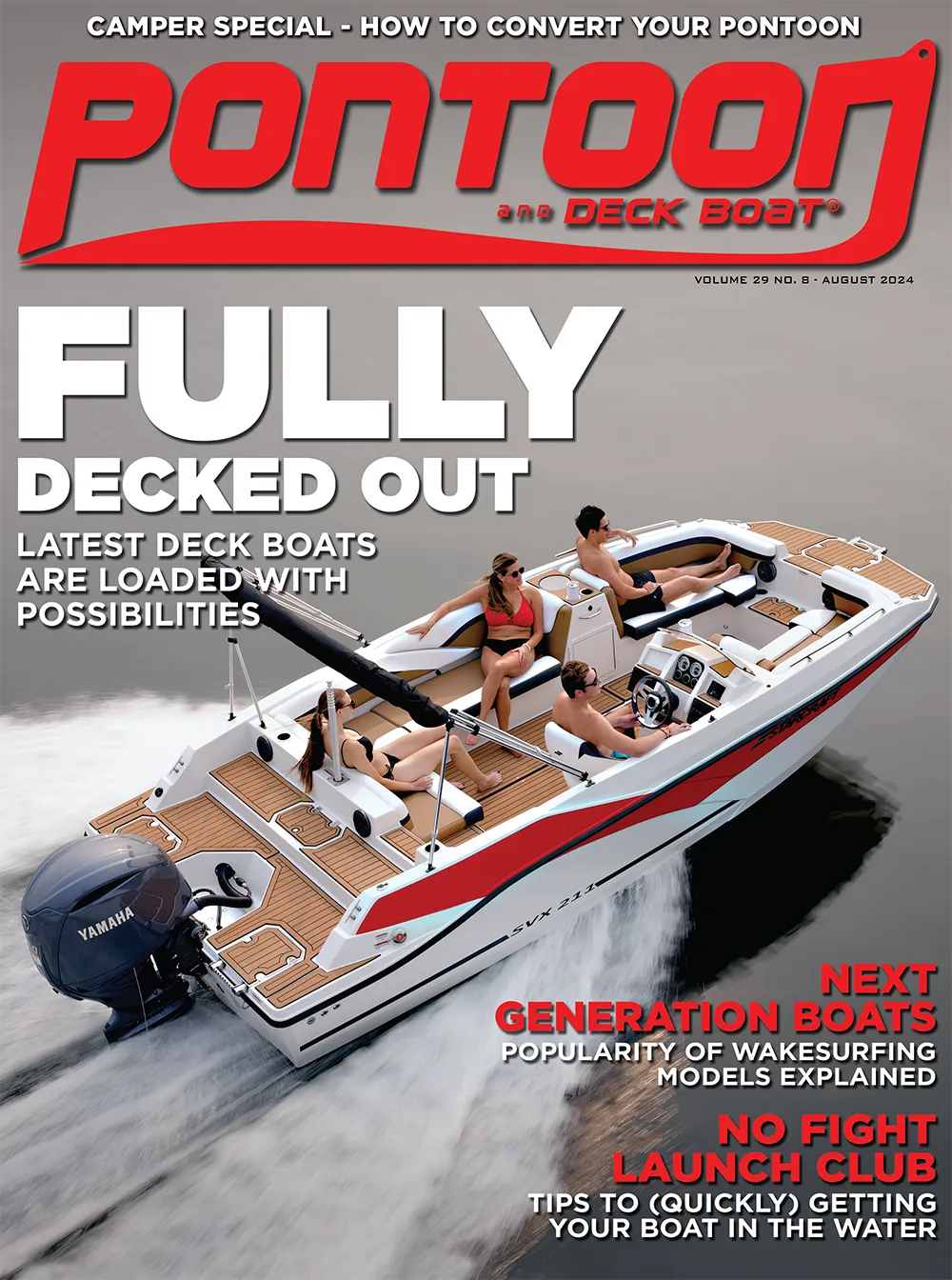 Pontoon and Deck Boat August 2024