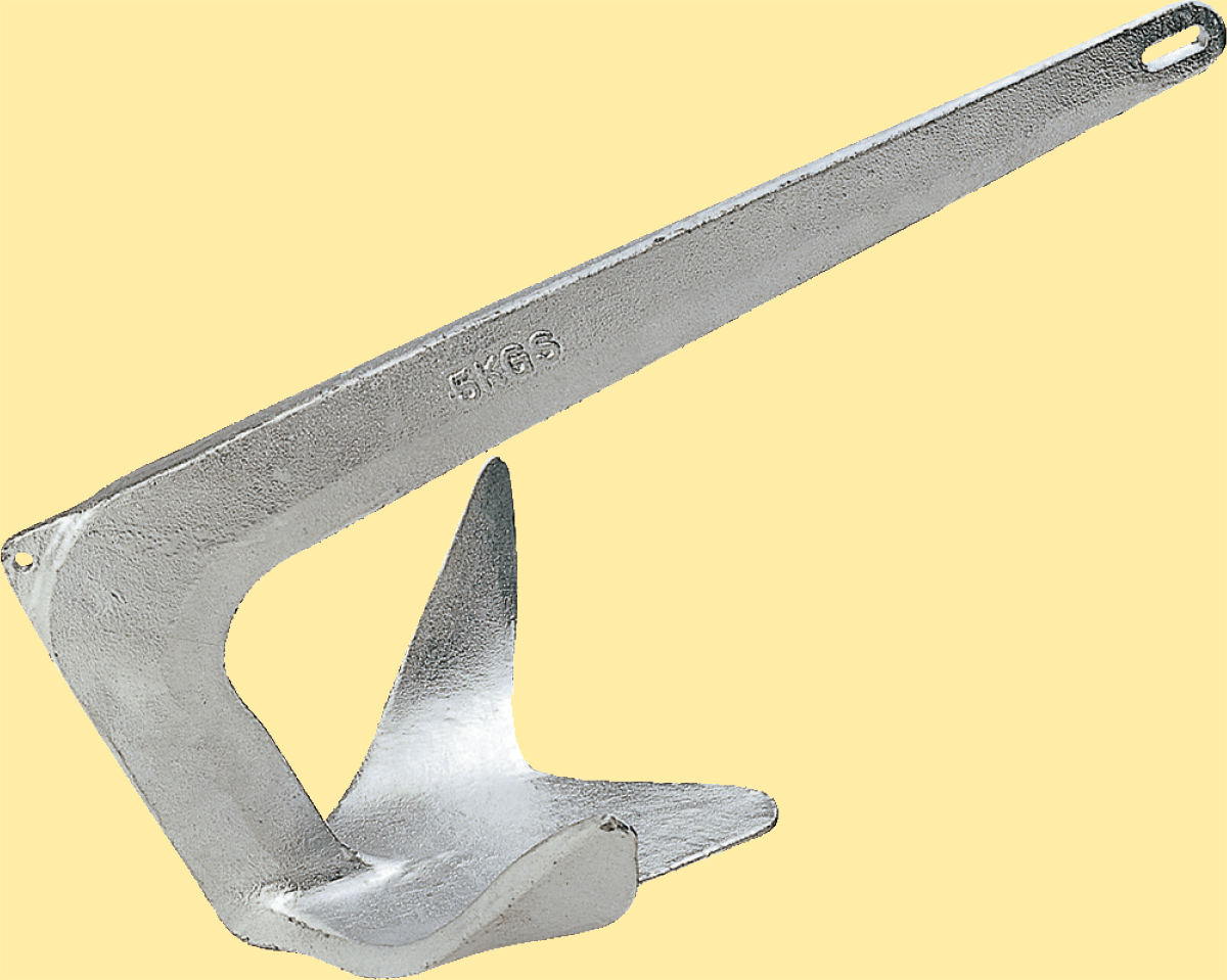 Lewmar Galvanized Steel Claw Anchor