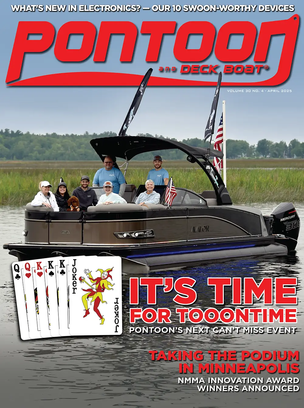 Pontoon and Deck Boat April 2025