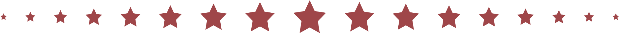 red stars divider