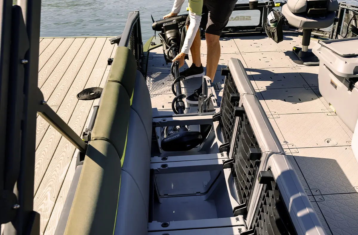 storage on a pontoon