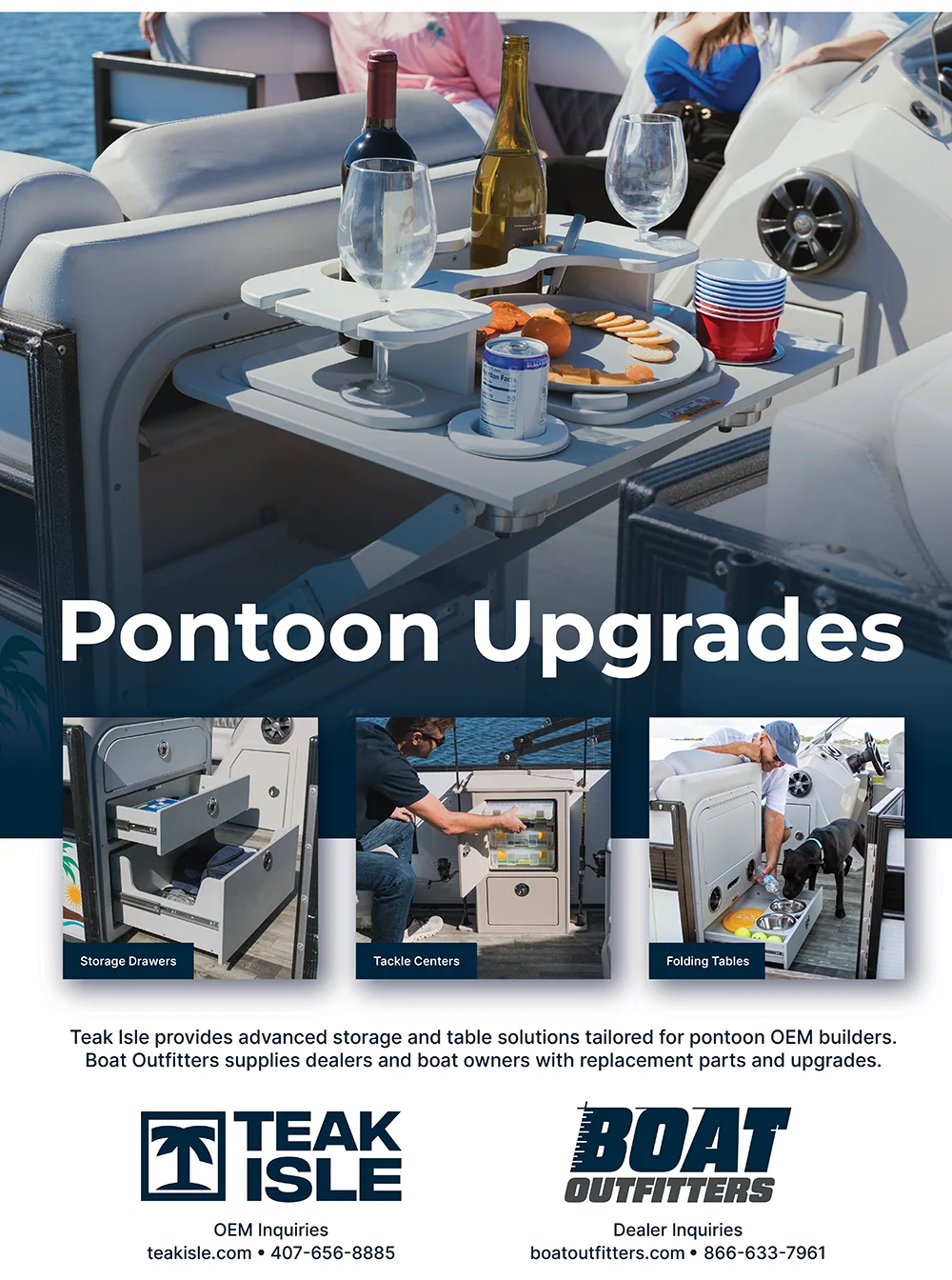Teak Isle Mfg Advertisement