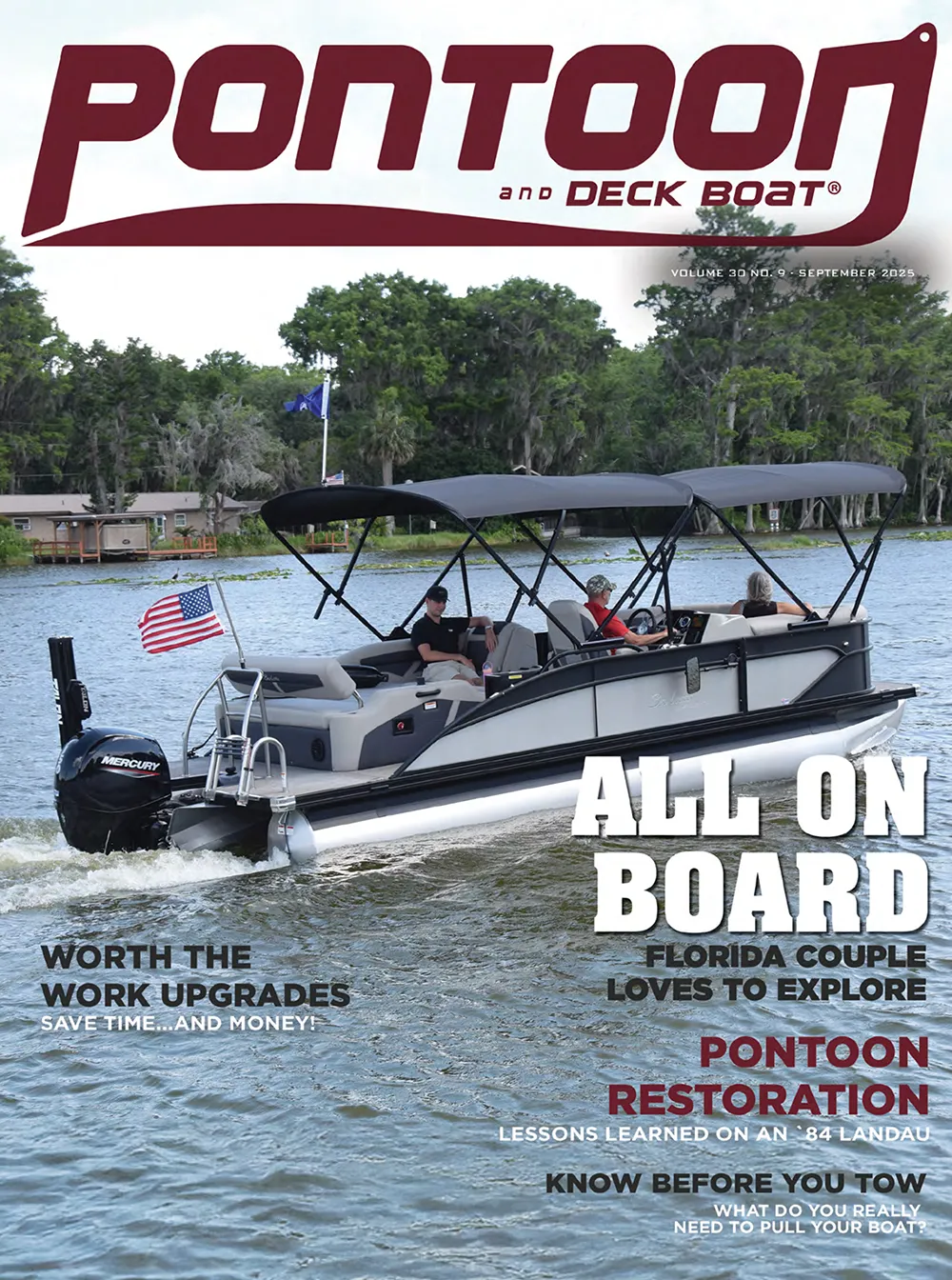 Pontoon and Deck Boat September 2025