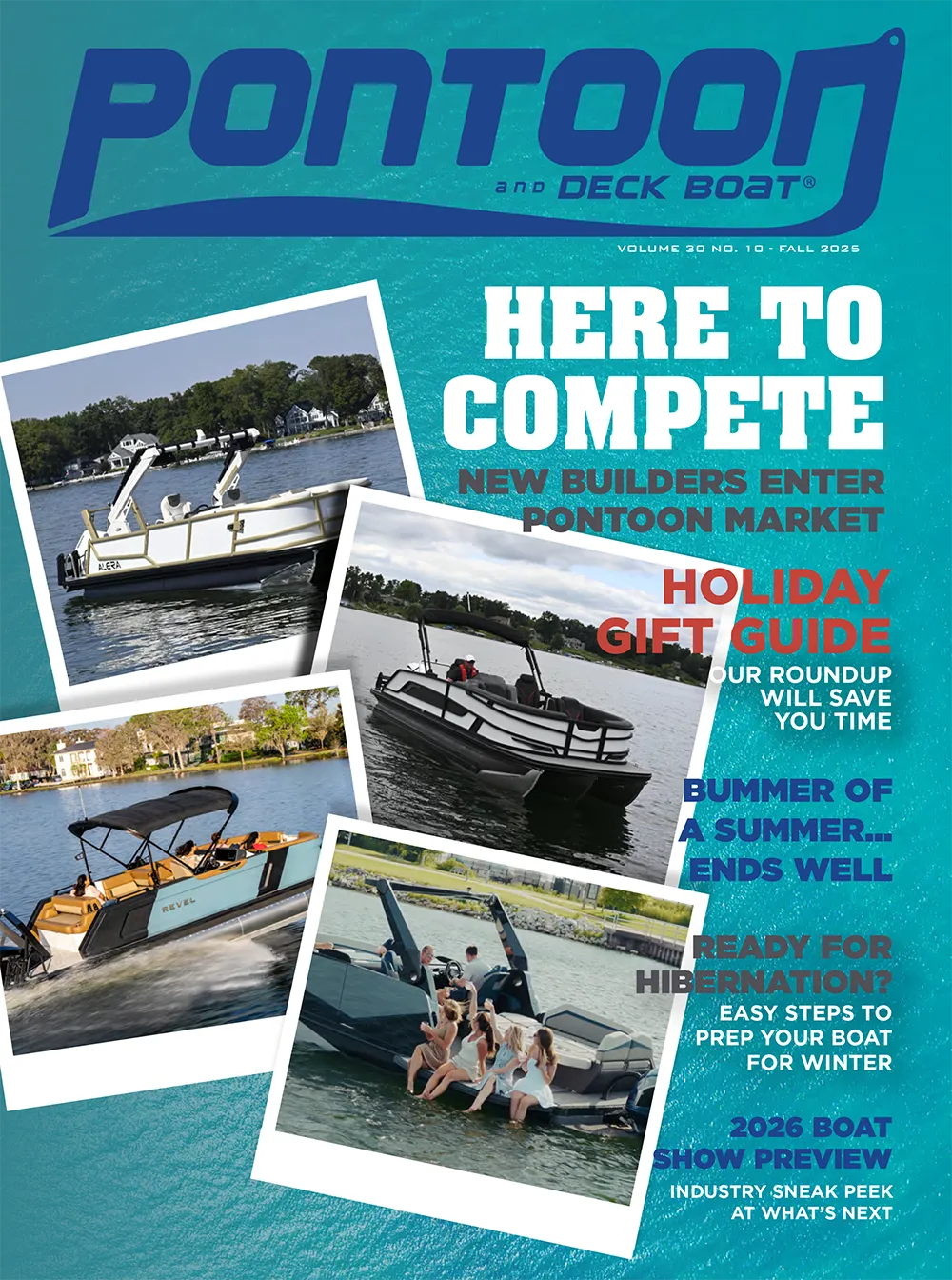 Pontoon and Deck Boat Magazine Fall 2025 Cover