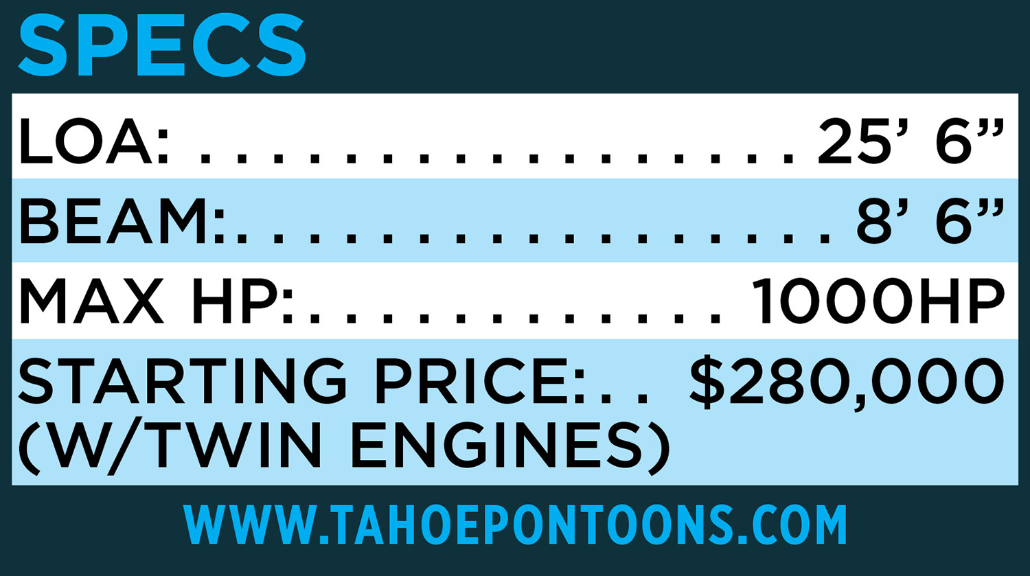 Grand Tahoe specifications table